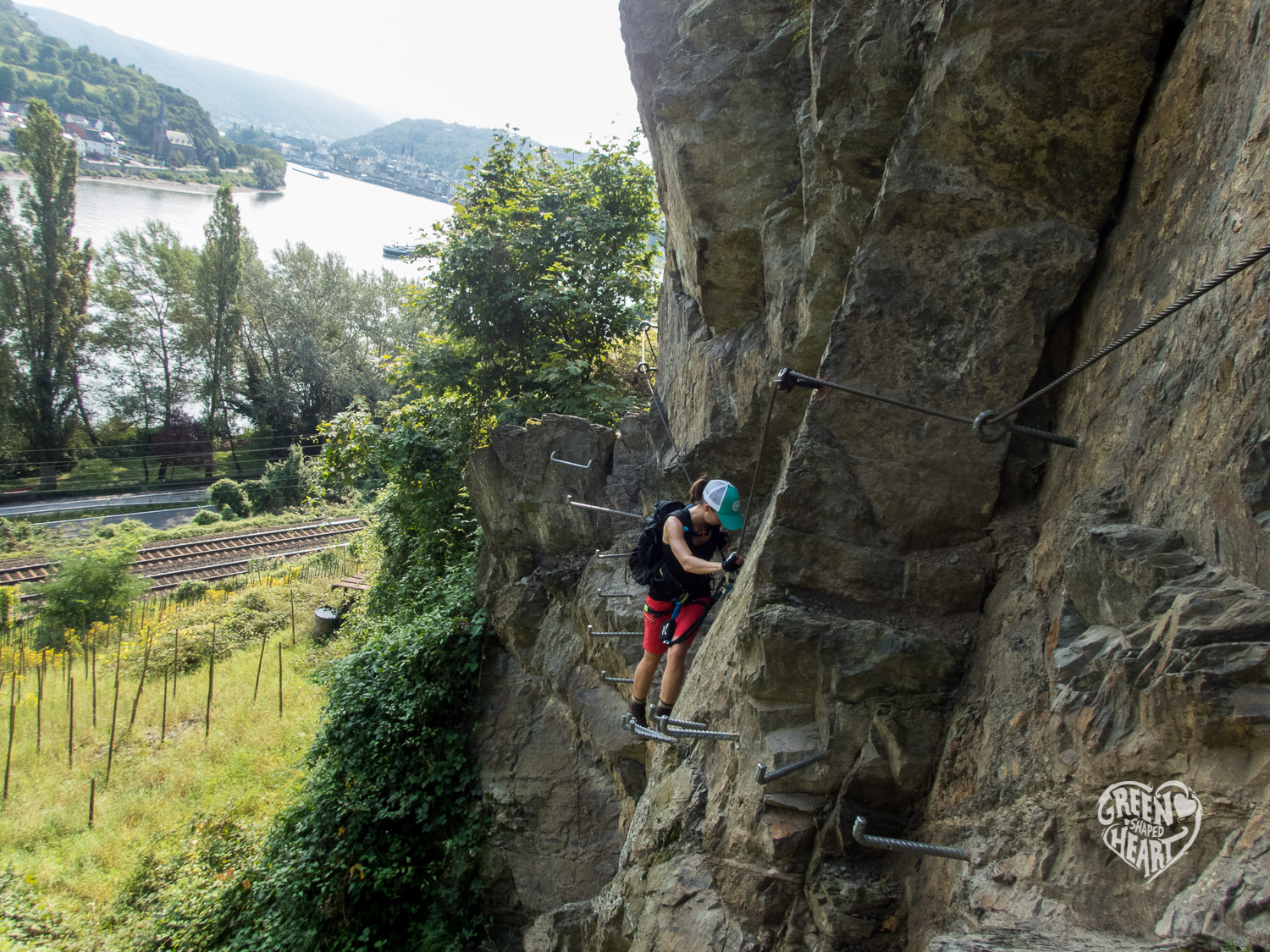 Klettersteigen Vol 1 Mittelrhein Klettersteig Boppard Green Shaped klettersteigen-vol-1-mittelrhein-klettersteig-boppard-green-shaped